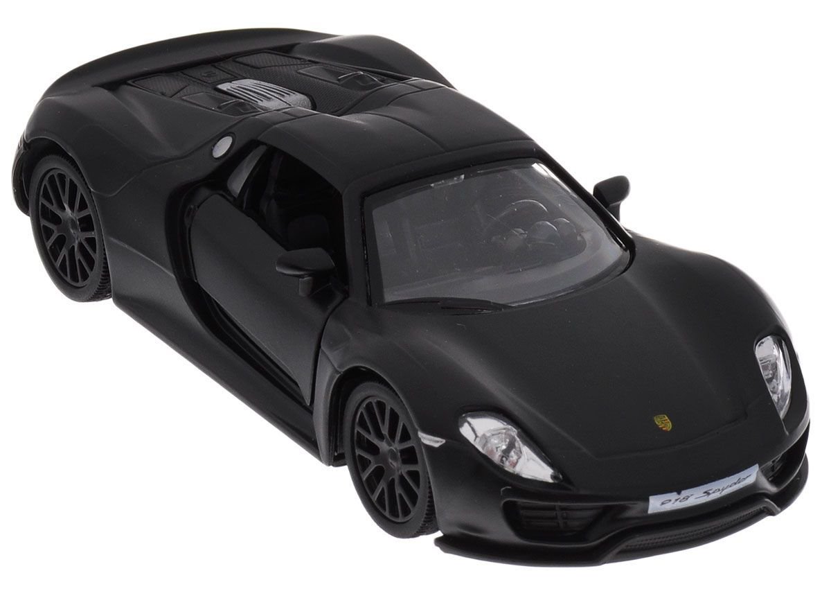 Автомобиль Uni-Fortune Toys RMZ City 1:32 Porsche 918 Spyder черный купить,NaN