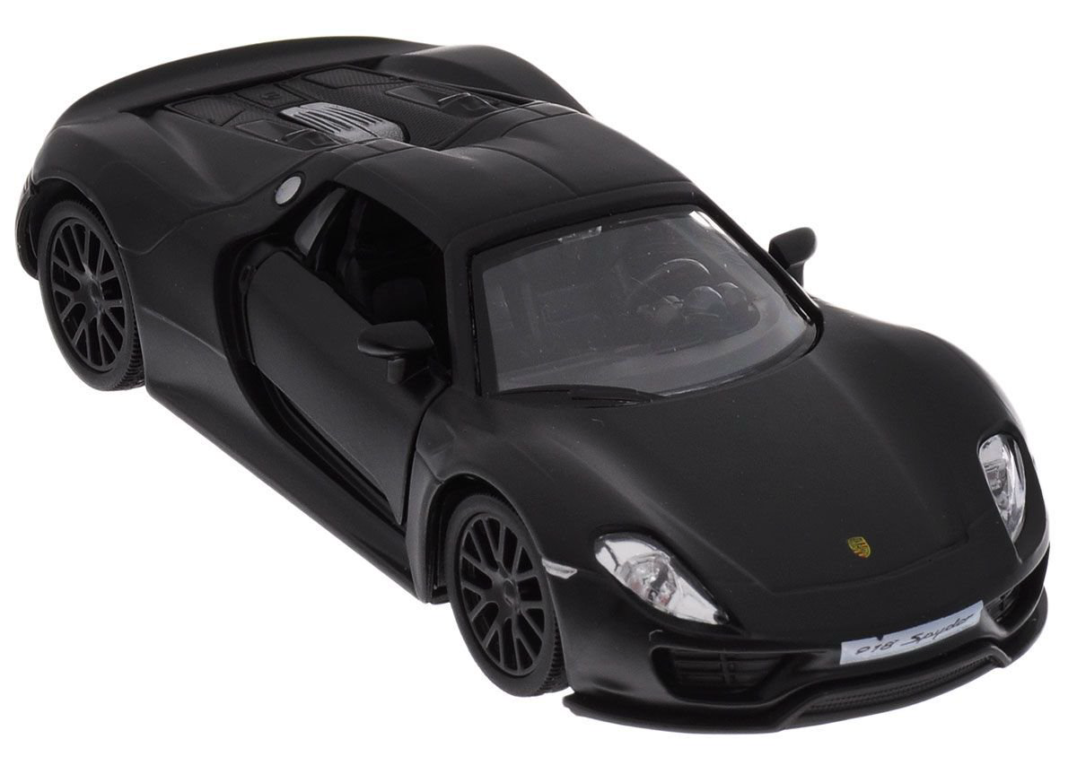 Автомобиль Uni-Fortune Toys RMZ City 1:32 Porsche 918 Spyder черный купить,NaN