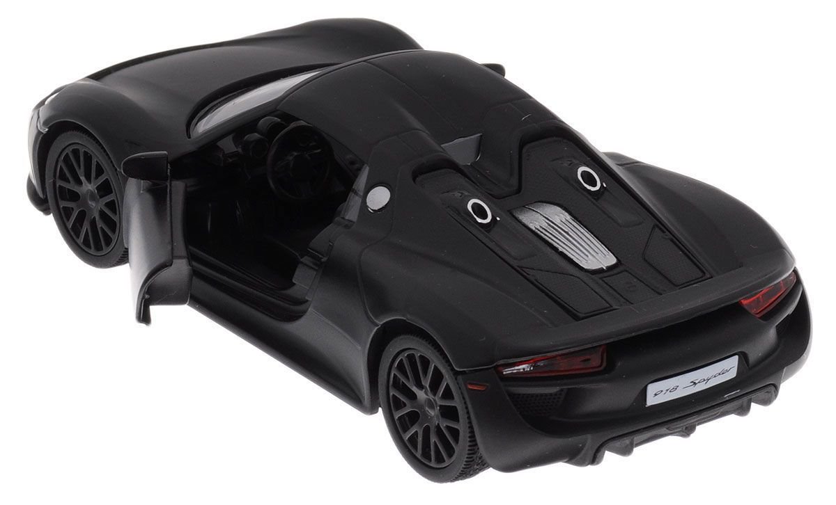 Автомобиль Uni-Fortune Toys RMZ City 1:32 Porsche 918 Spyder черный купить,NaN