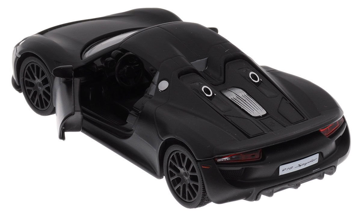 Автомобиль Uni-Fortune Toys RMZ City 1:32 Porsche 918 Spyder черный купить,NaN
