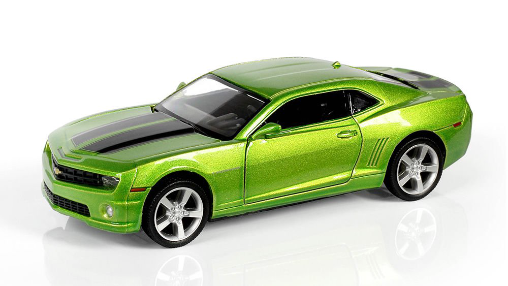 Автомобиль Uni-Fortune Toys RMZ City 1:32  Chevrolet Camaro зеленый купить,NaN