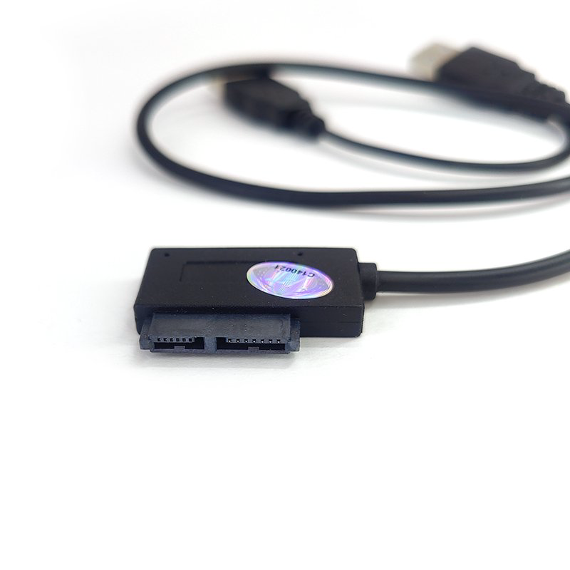 Адаптер USB ViTi 7+6pSATA черный купить,3967
