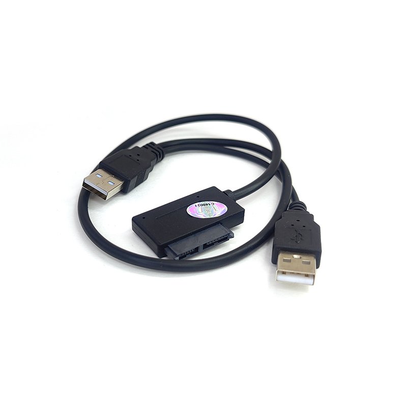 Адаптер USB ViTi 7+6pSATA черный