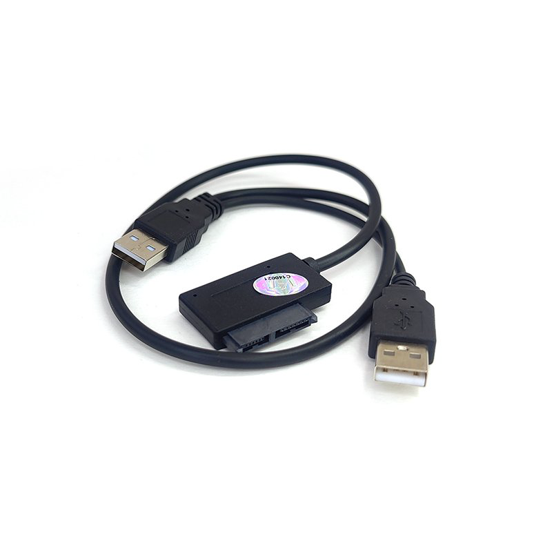 Адаптер USB ViTi 7+6pSATA черный