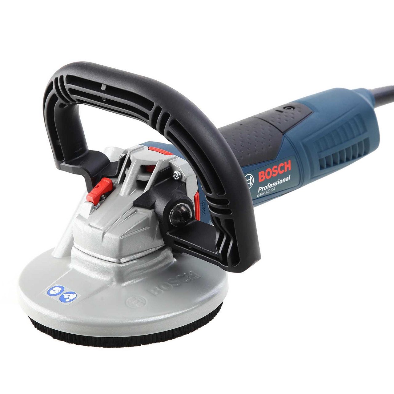 Шлифовальная машина по бетону Bosch GBR 15 CA синяя