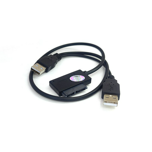 Адаптер USB ViTi 7+6pSATA черный