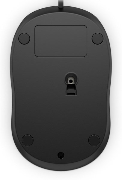 Мышь HP 1000 4QM14AA черная купить,0