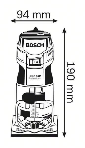 Фрезер Bosch GKF 600 060160A100  купить,NaN
