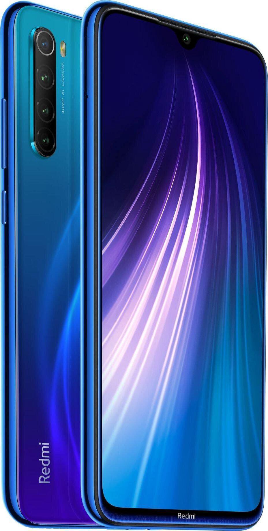 Смартфон Xiaomi Redmi Note 8 32Gb Neptune Blue купить,NaN