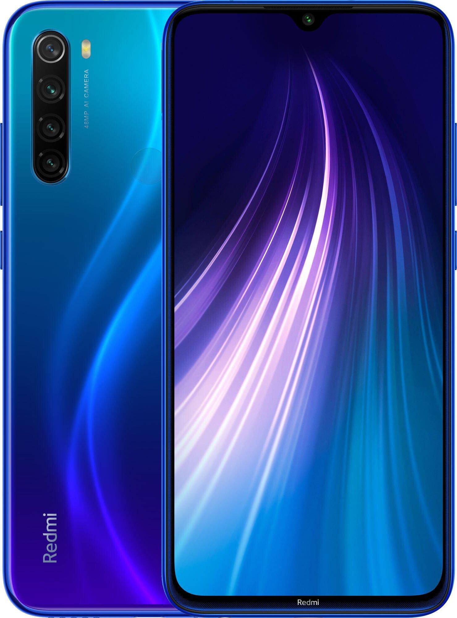 Смартфон Xiaomi Redmi Note 8 32Gb Neptune Blue купить,NaN