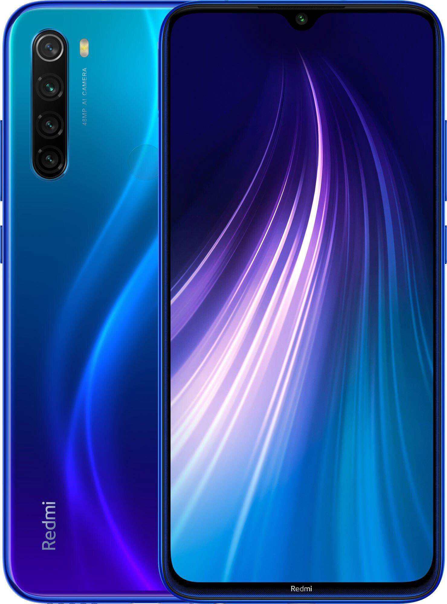 Смартфон Xiaomi Redmi Note 8 32Gb Neptune Blue купить,NaN