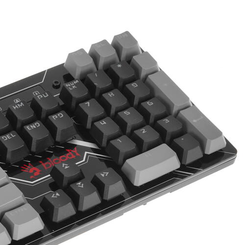 Клавиатура A4Tech Bloody B808N черно-серая купить,0