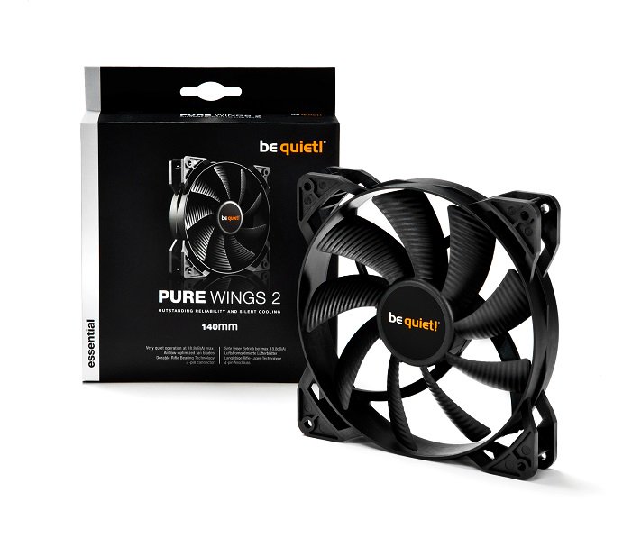 Вентилятор для корпуса be quiet! Pure Wings 2 14см BL047 купить,0