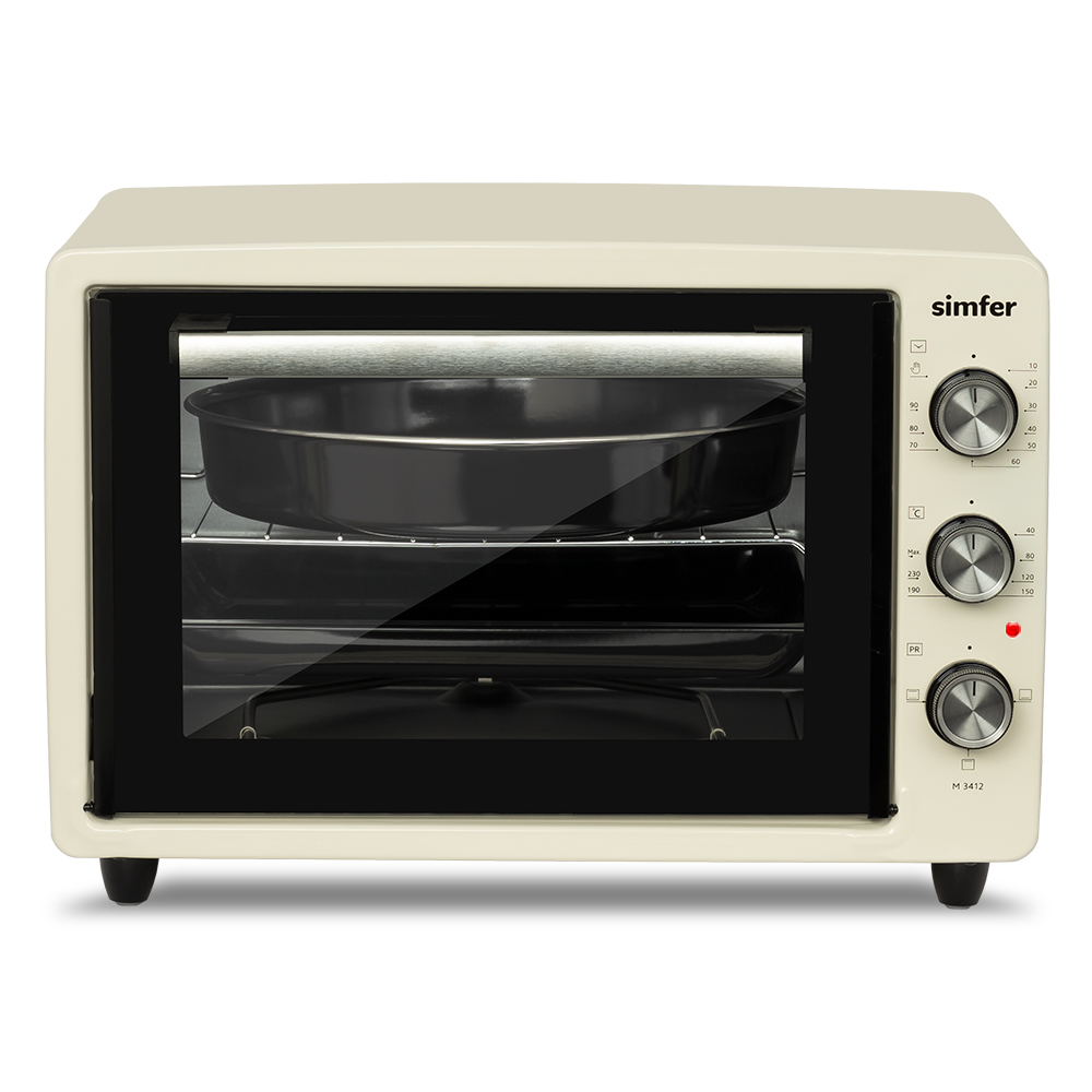 Мини-печь Simfer M3412 бежевая купить,NaN