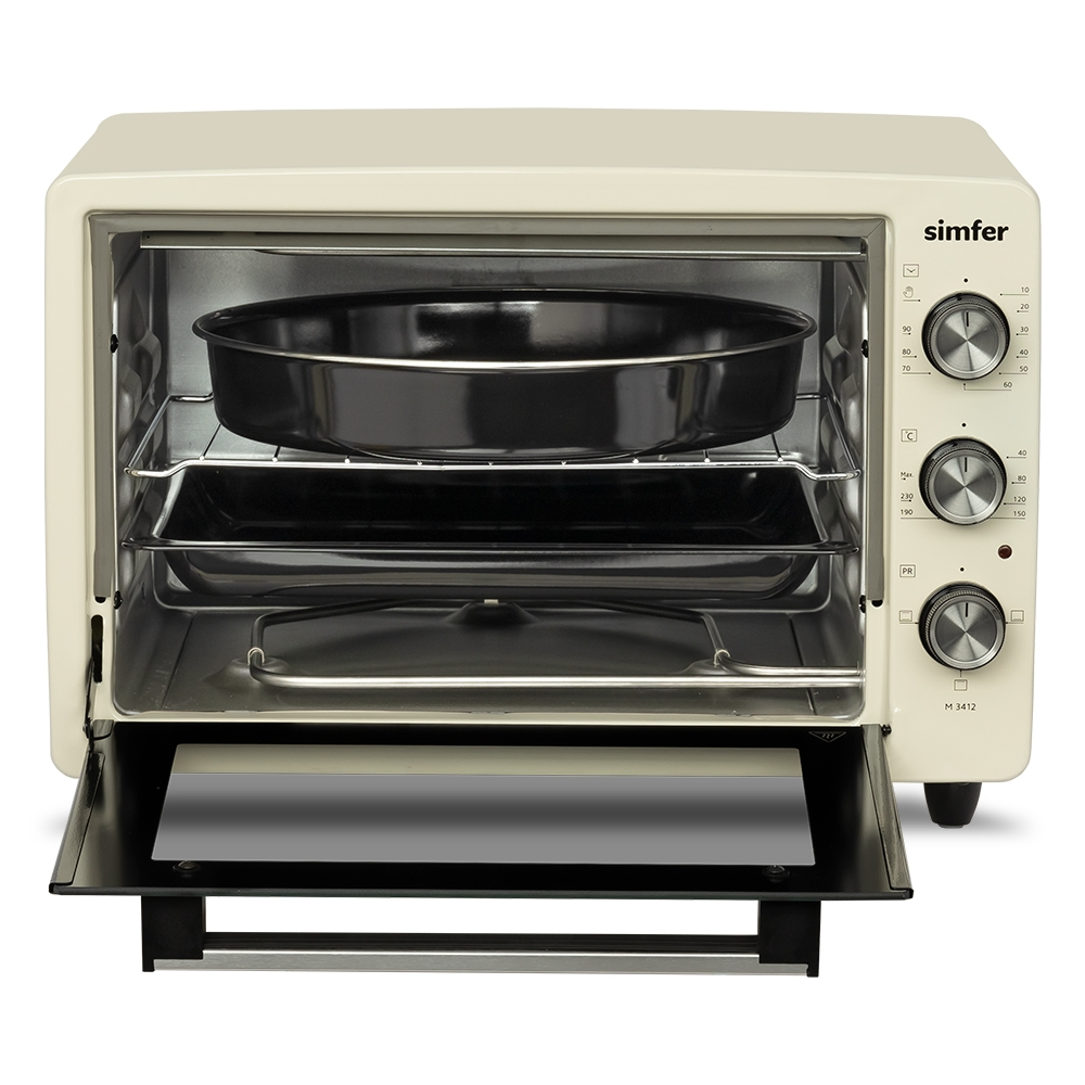 Мини-печь Simfer M3412 бежевая купить,NaN
