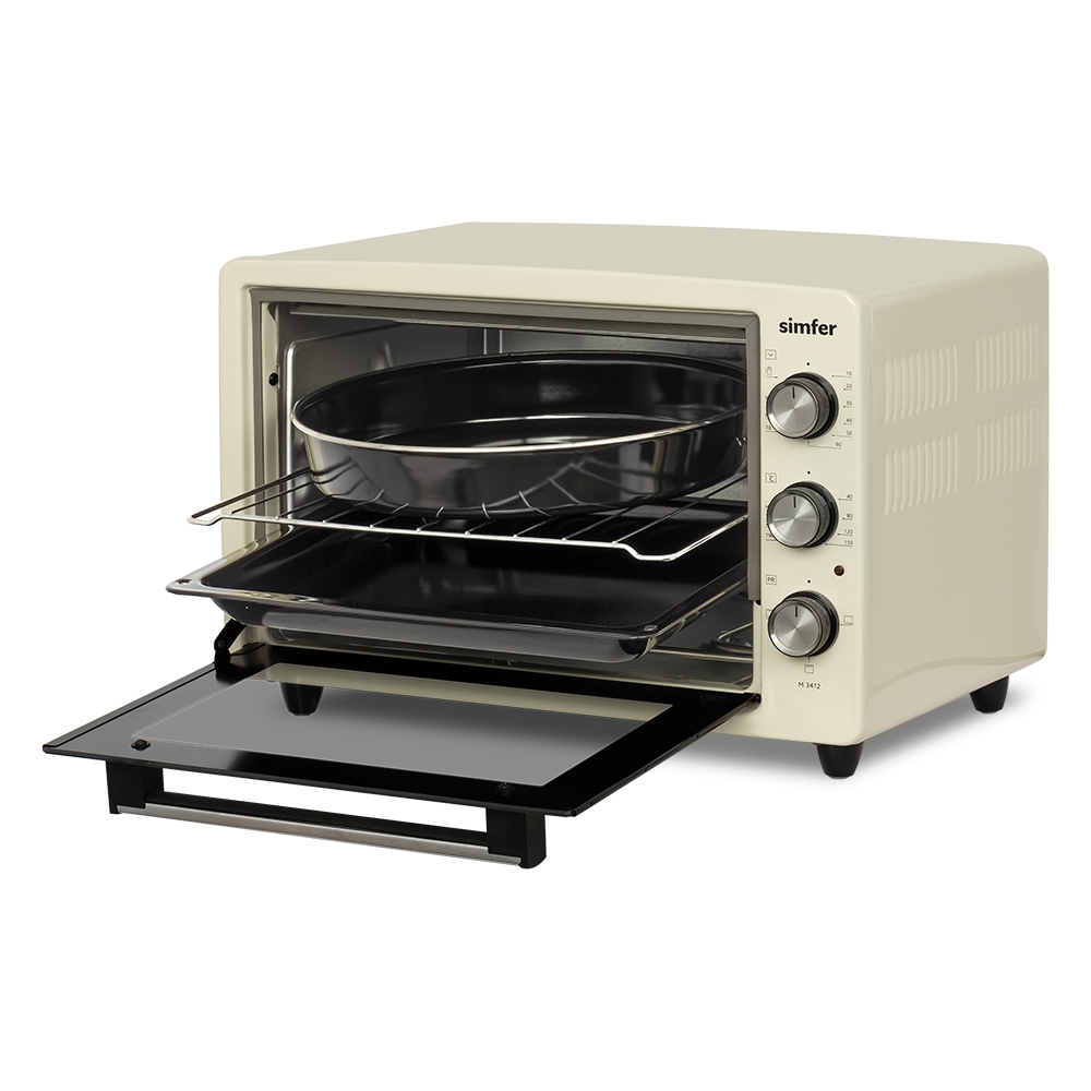 Мини-печь Simfer M3412 бежевая купить,NaN