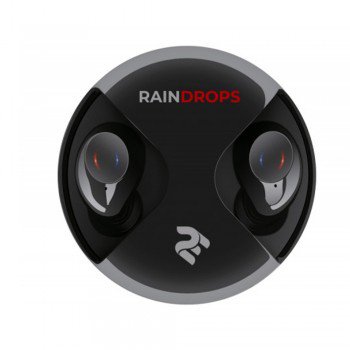Наушники Empty 2E RainDrops True Wireless Waterproof Mic черные