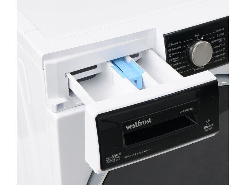 Стиральная машина Vestfrost VFT 8143DD белая купить,NaN