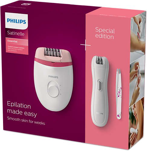 Эпилятор Philips BRP506/00 бело-розовый купить,NaN