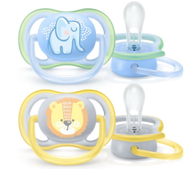 Пустышка Avent Ultra air 0-6 мес 2 шт купить,NaN
