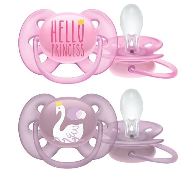 Пустышка Avent  Ultra soft 6-18 мес 2 шт купить,NaN