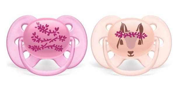 Пустышка Avent Ultra soft 6-18 мес 2 шт купить,NaN