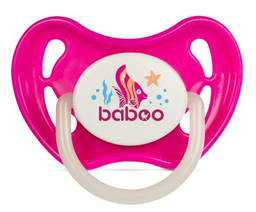 Соска-пустышка Baboo Sealife 6+ розовая