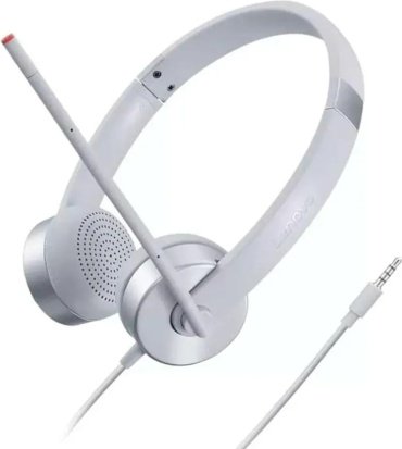 Наушники Lenovo 100 Stereo белый