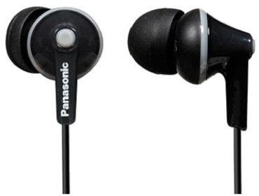 Наушники Panasonic RP-HJE125 черный