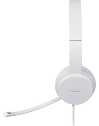 Наушники Lenovo 110 Stereo USB белый купить,26988