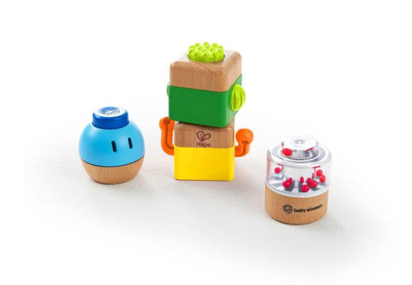  Пирамида Hape  Четыре деревянных блока купить,NaN