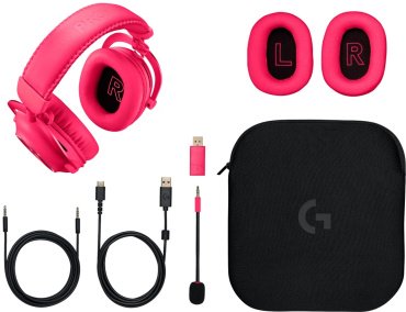 Наушники Logitech G Pro X 2 розовый