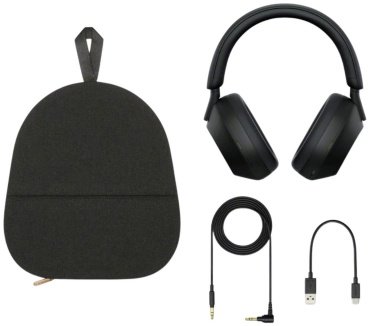 Наушники Sony WH-1000XM5 черный купить,NaN