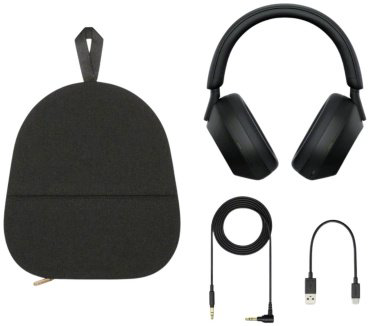 Наушники Sony WH-1000XM5 черный купить,NaN