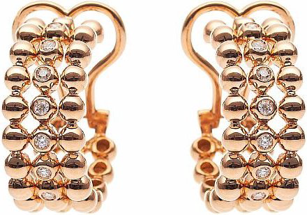 Серьги Casato 1585 cas 12,47гр 0,17ct. купить,NaN