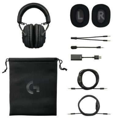 Наушники Logitech G Pro X черный купить,89990