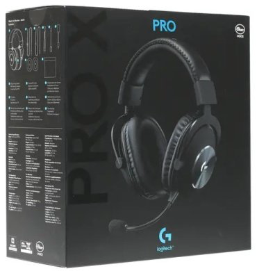 Наушники Logitech G Pro X черный купить,89990
