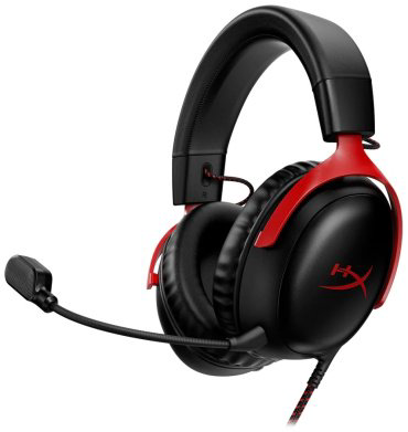 Наушники HyperX Cloud III черно-красный купить,55019
