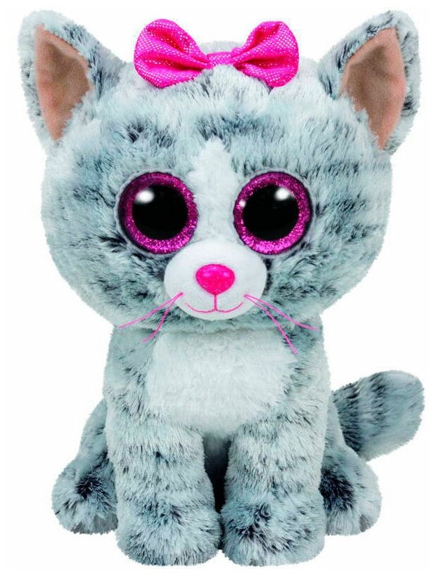 Мягкая игрушка TY Beanie Boo's Кошка Kiki 25см купить,NaN