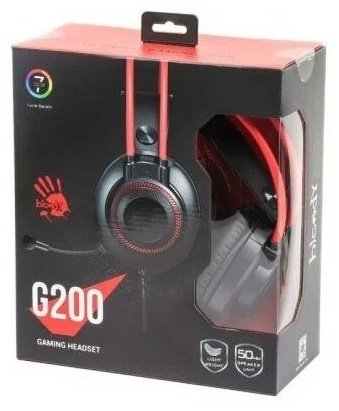 Наушники A4Tech Bloody G200 Black