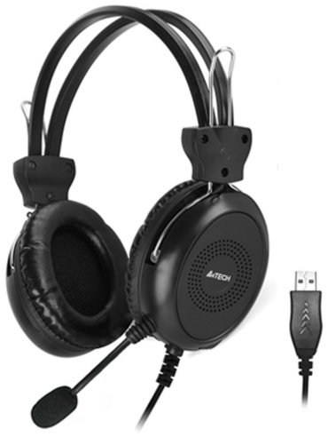 Наушники A4Tech HU-30 USB черный купить,8590