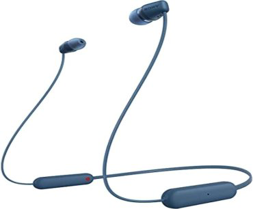 Наушники Sony WIC100 синий купить,NaN