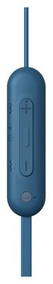 Наушники Sony WIC100 синий купить,NaN