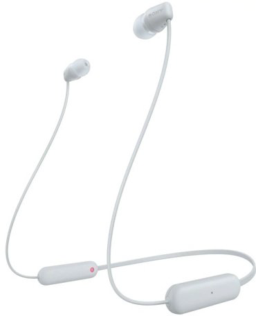 Наушники Sony WI-C100 белый купить,NaN