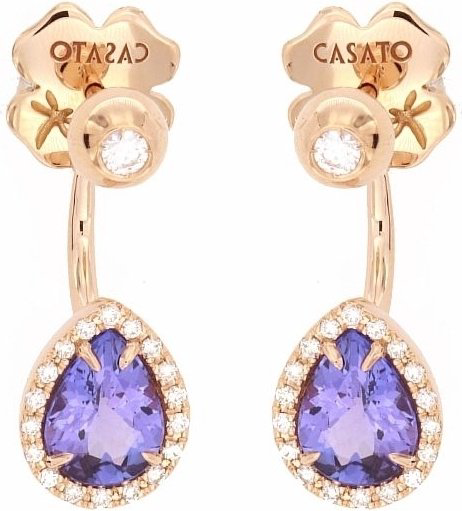 Серьги Casato 1291 cas 6,51гр 0,28ct 2,2ct. купить,NaN