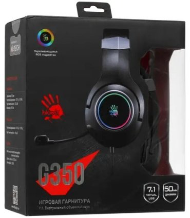 Наушники A4Tech Bloody G350 черный купить,NaN