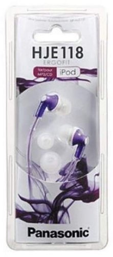 Наушники Panasonic RP-HJE118 фиолетовый