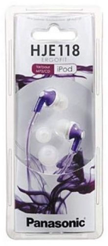 Наушники Panasonic RP-HJE118 фиолетовый купить,4697