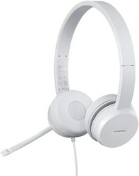 Наушники Lenovo 110 Stereo USB белый