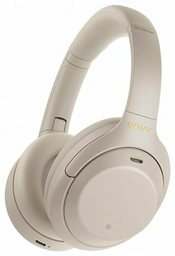 Наушники Sony WH-1000XM4 серебристый